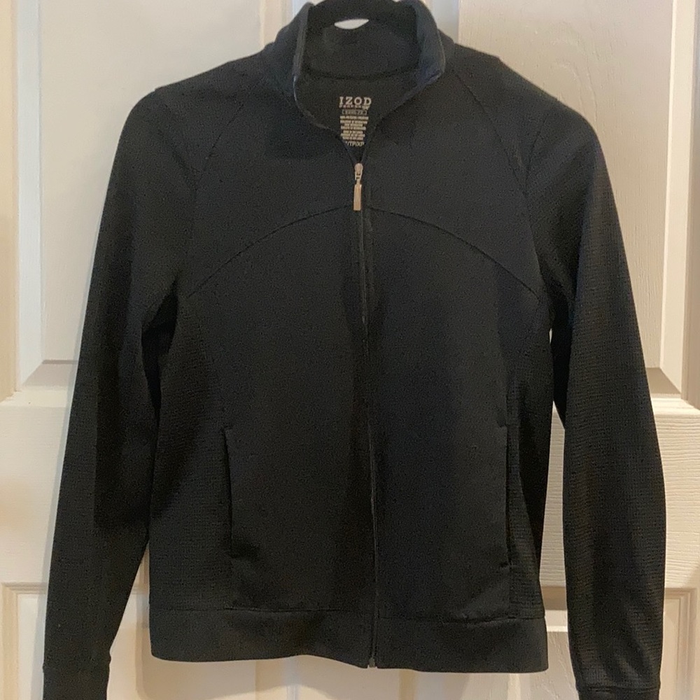 IZOD performance jacket, black, size XS